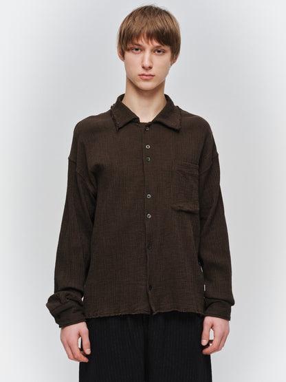 JIEDA　CUT-OFF SHORT SHIRT