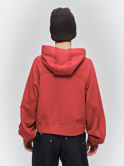 JIEDA × RUSSELL ATHLETIC ZIP HOODIE