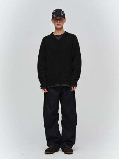 JIEDA　3D CUTTING DENIM PANTS