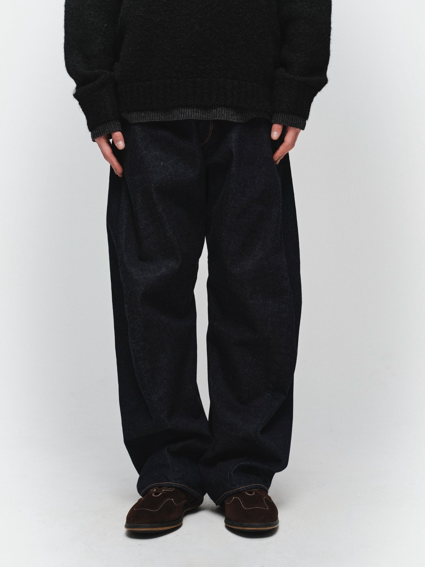JIEDA　3D CUTTING DENIM PANTS