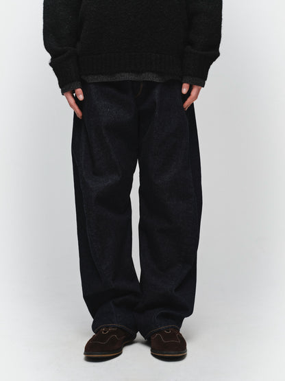 JIEDA　3D CUTTING DENIM PANTS