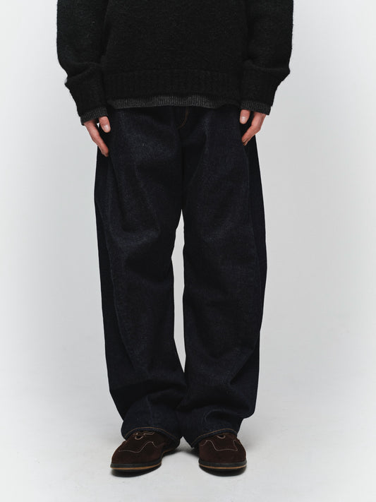 JIEDA　3D CUTTING DENIM PANTS
