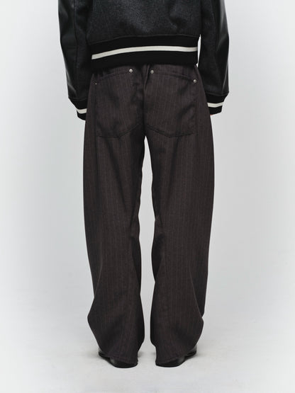 JIEDA　3D STRIPE CUTTING PANTS