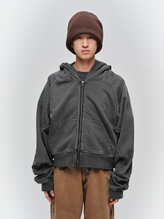 JIEDA × RUSSELL ATHLETIC ZIP HOODIE