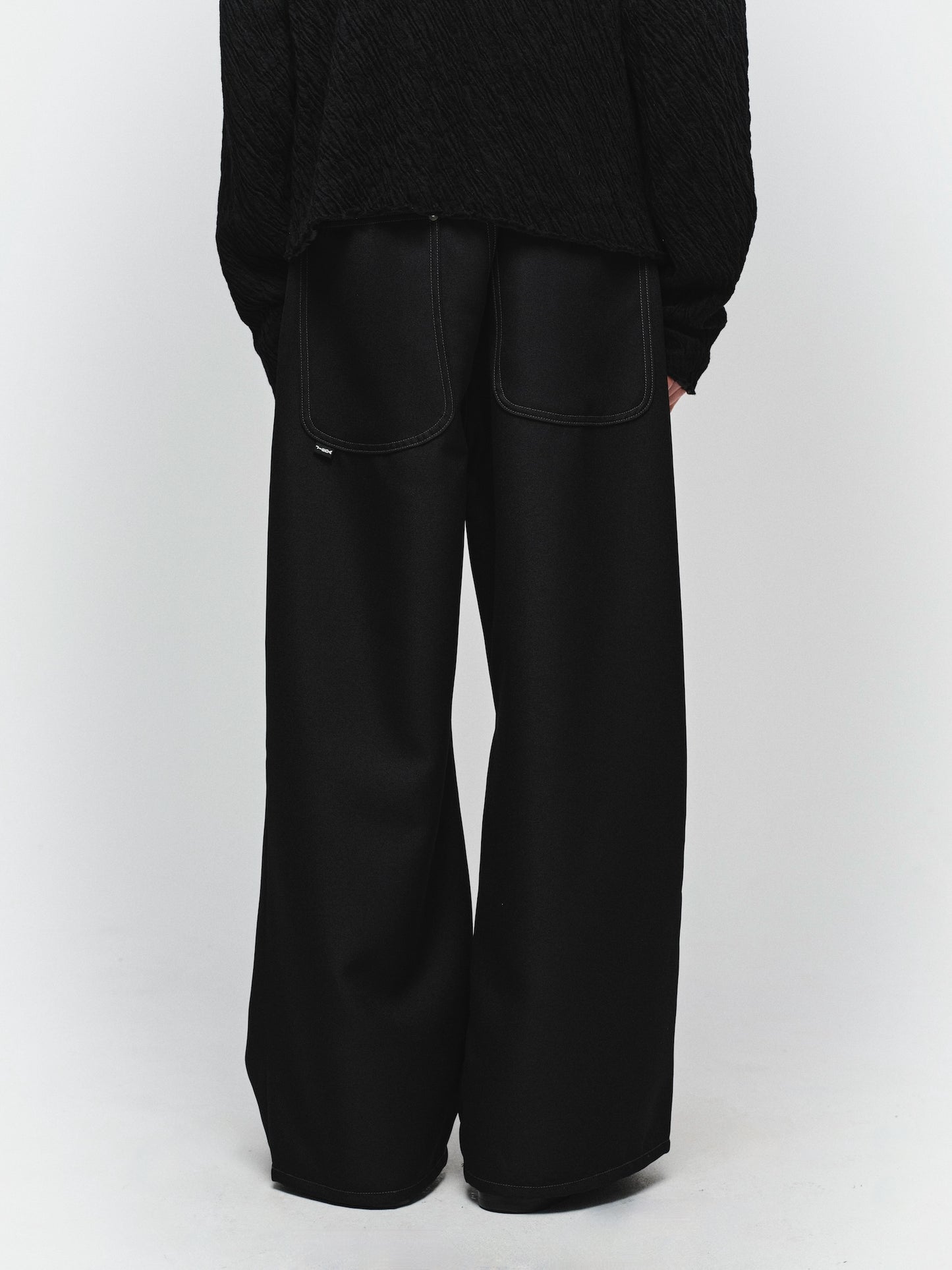 JIEDA　WIDE ONE TUCK STRAIGHT PANTS