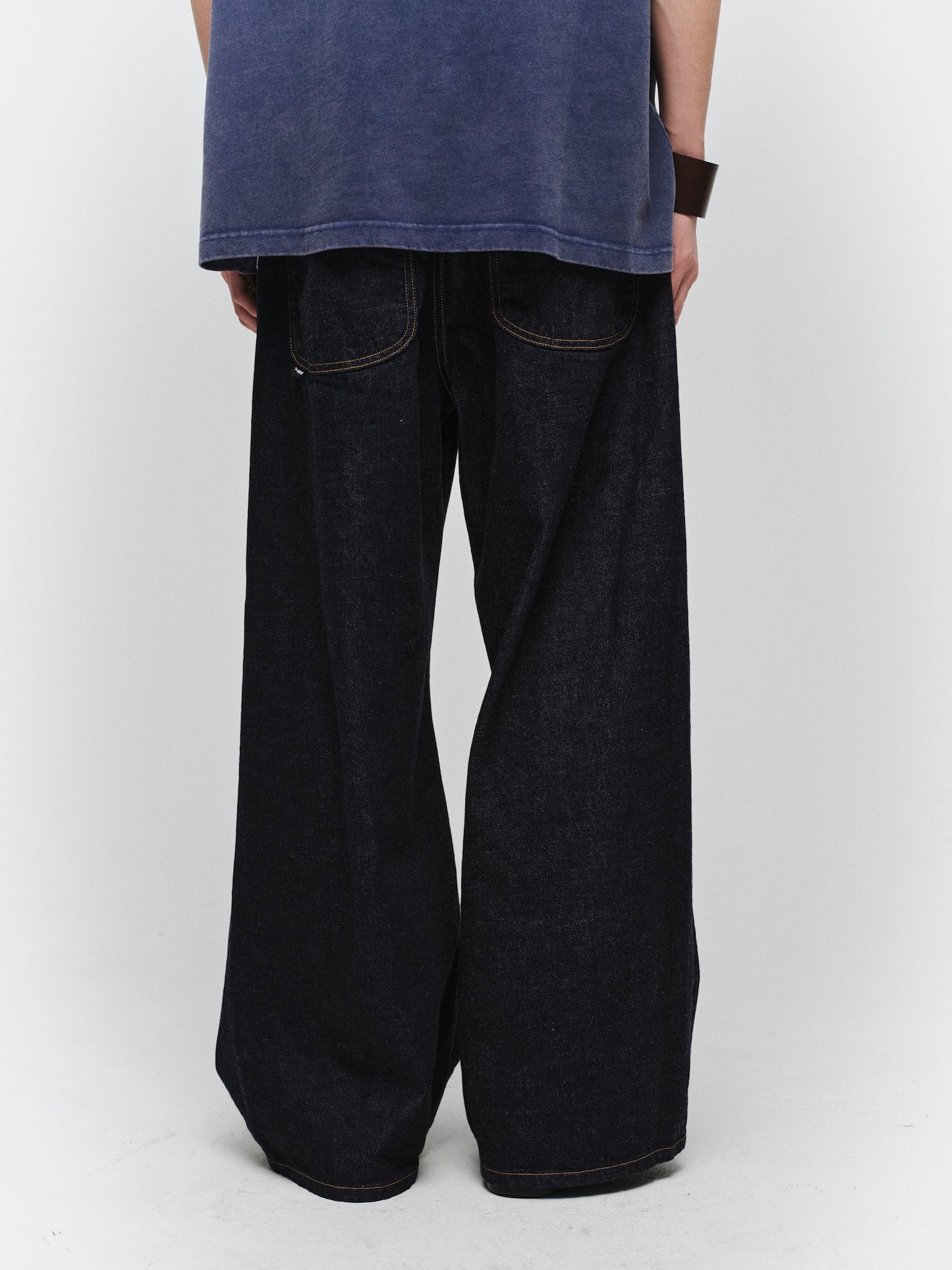 JIEDA　ONE TUCK DENIM PANTS