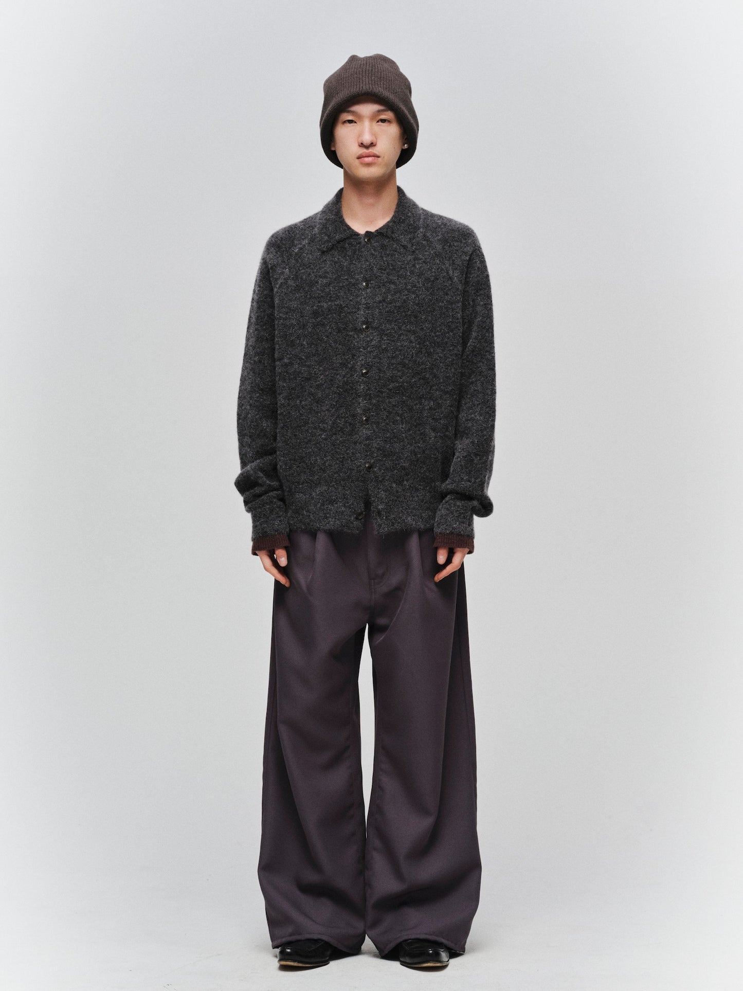 JIEDA　WIDE ONE TUCK STRAIGHT PANTS