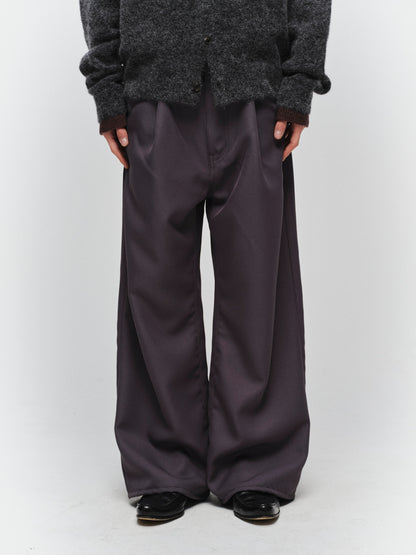 JIEDA　WIDE ONE TUCK STRAIGHT PANTS