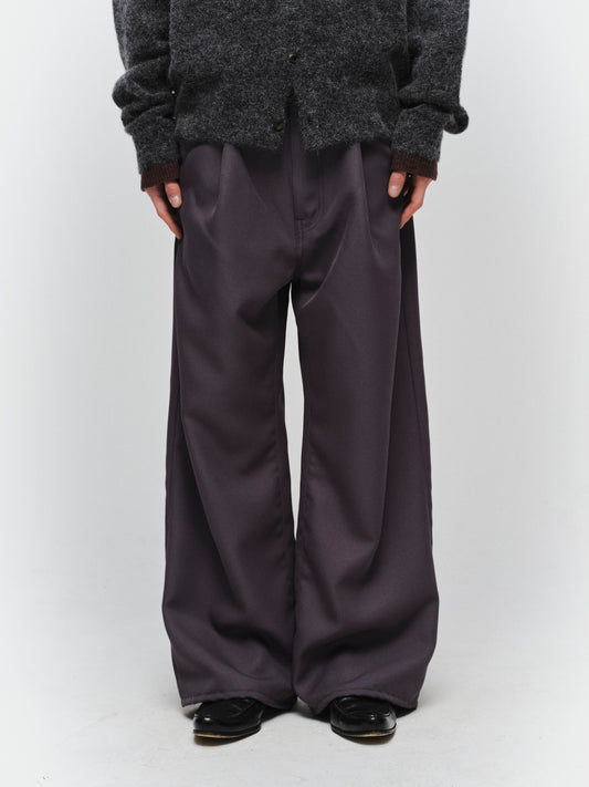 JIEDA　WIDE ONE TUCK STRAIGHT PANTS