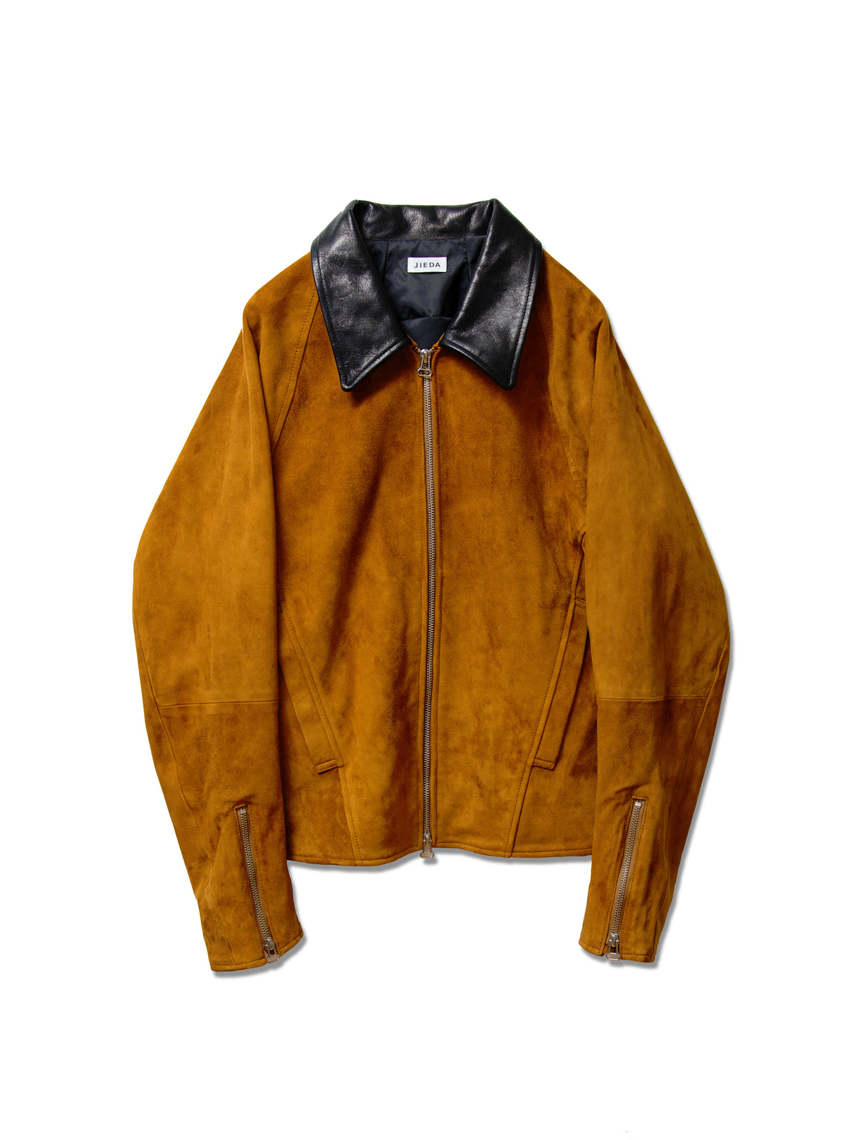 JIEDA　NUBUCK DRAPING LEATHER JACKET