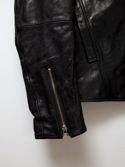 JIEDA　DRAPING LEATHER JACKET