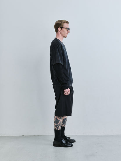 JIEDA　JIEDA EMBROIDERY FADE TEE