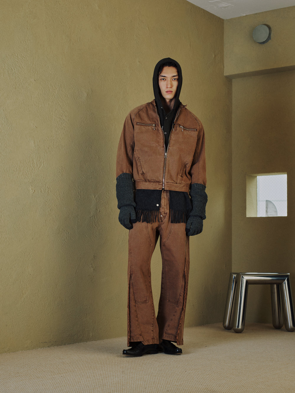 JIEDA　HOODIE SHIRT