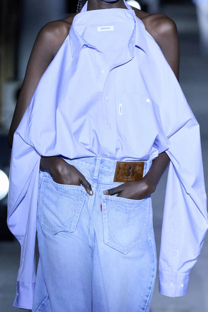 Back / Front Barrel Denim