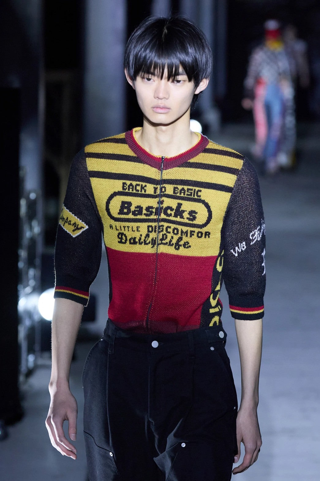 Cycling Half Sleeve Knit