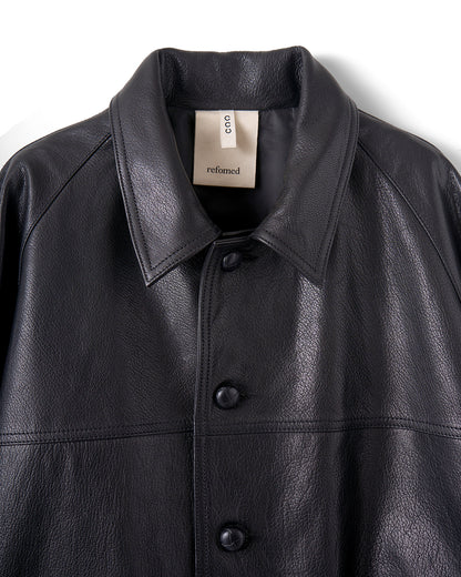 refomed　CCU LEATHER FORMAN JACKET