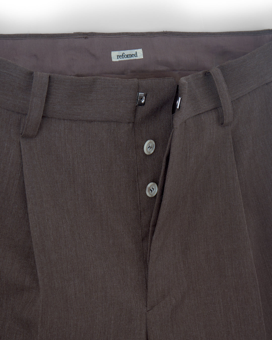 refomed TARP WOOL SLACKS