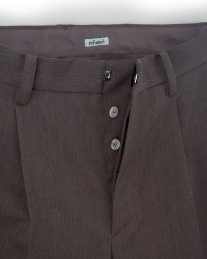 TARP WOOL SLACKS"GABA"