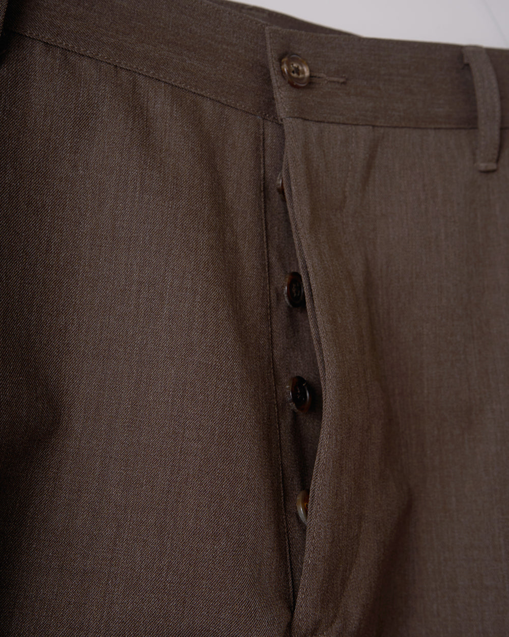 refomed　"KINCHAKU" WOOL TRUNKS