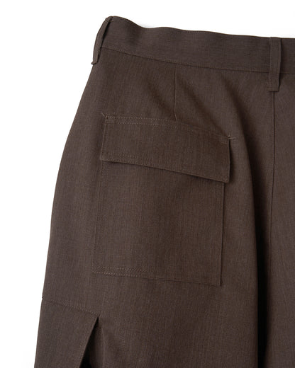 refomed　"KINCHAKU" WOOL TRUNKS