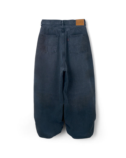FRESH MAN DENIM WIDE PANTS by EDWIN"USED"