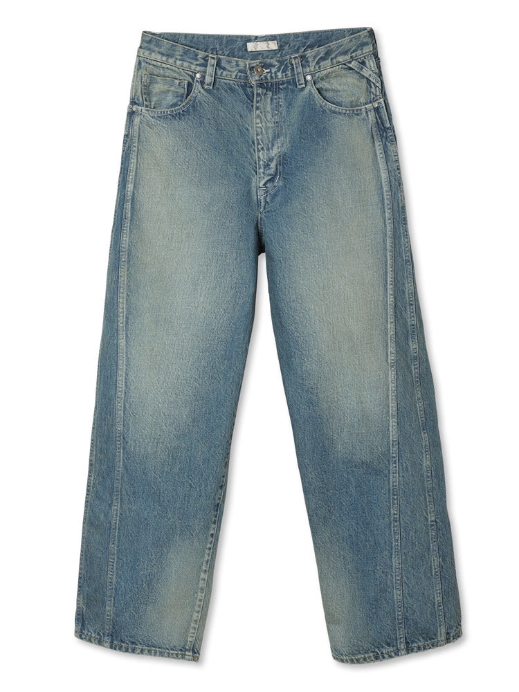 パンツ ROTOL TRIPLE SEAMS 6P DENIM WIDE DAMAGE ROTOL Triple Seams 6P Denim Wide Damage – KIKUNOBU