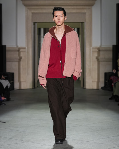 ANCELLM　KNIT SHIRT