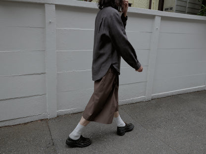 AMOMENTO　WIDE BERMUDA PANTS
