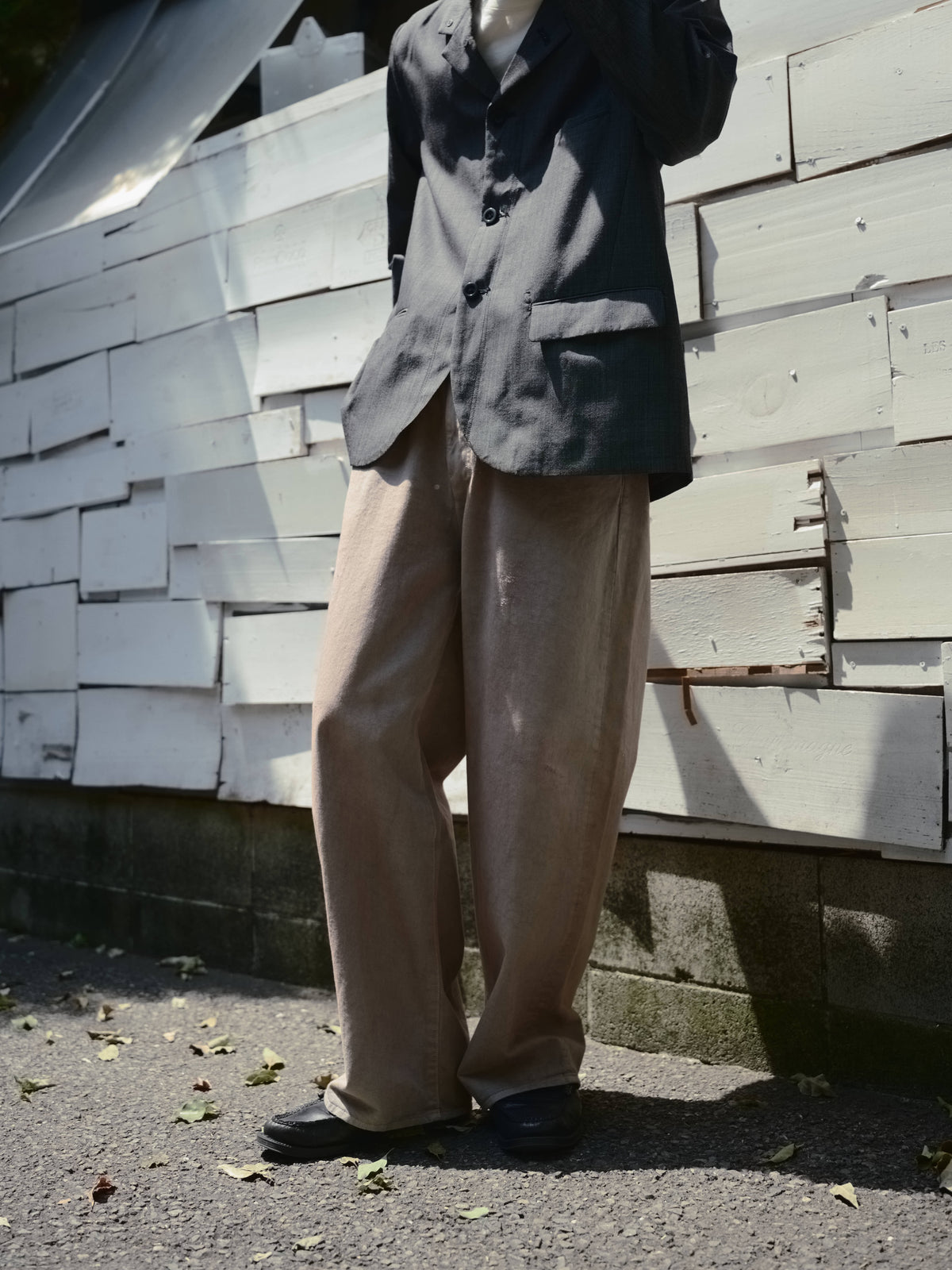 ANCELLM　AGING CHINO SLACKS