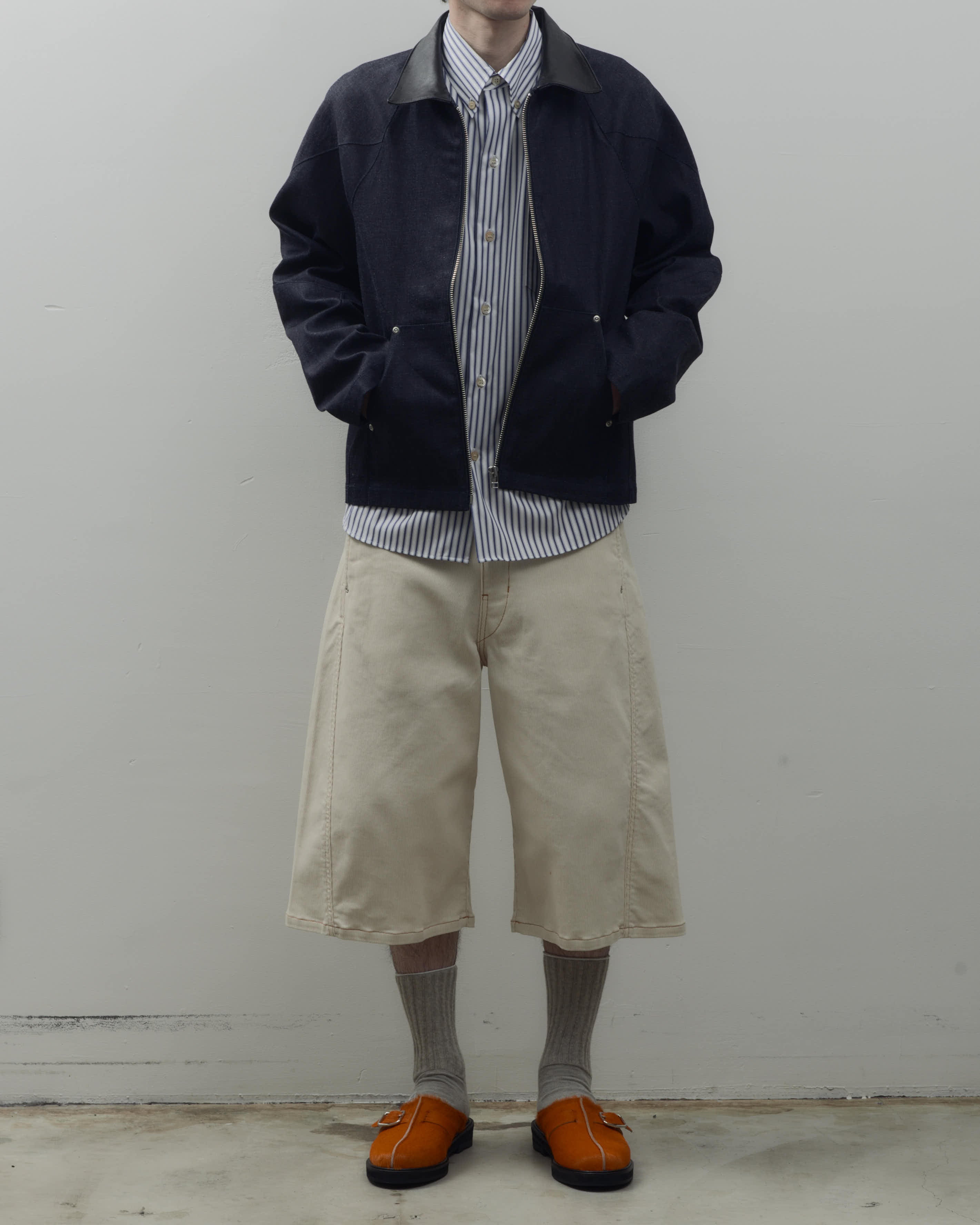 JIEDA 3D 3/4 FADE PIQUE PANTS – KIKUNOBU