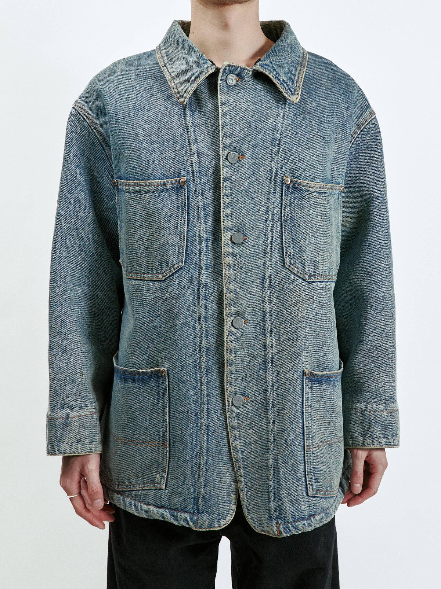 ARMANI JEANS　DENIM COVERALL