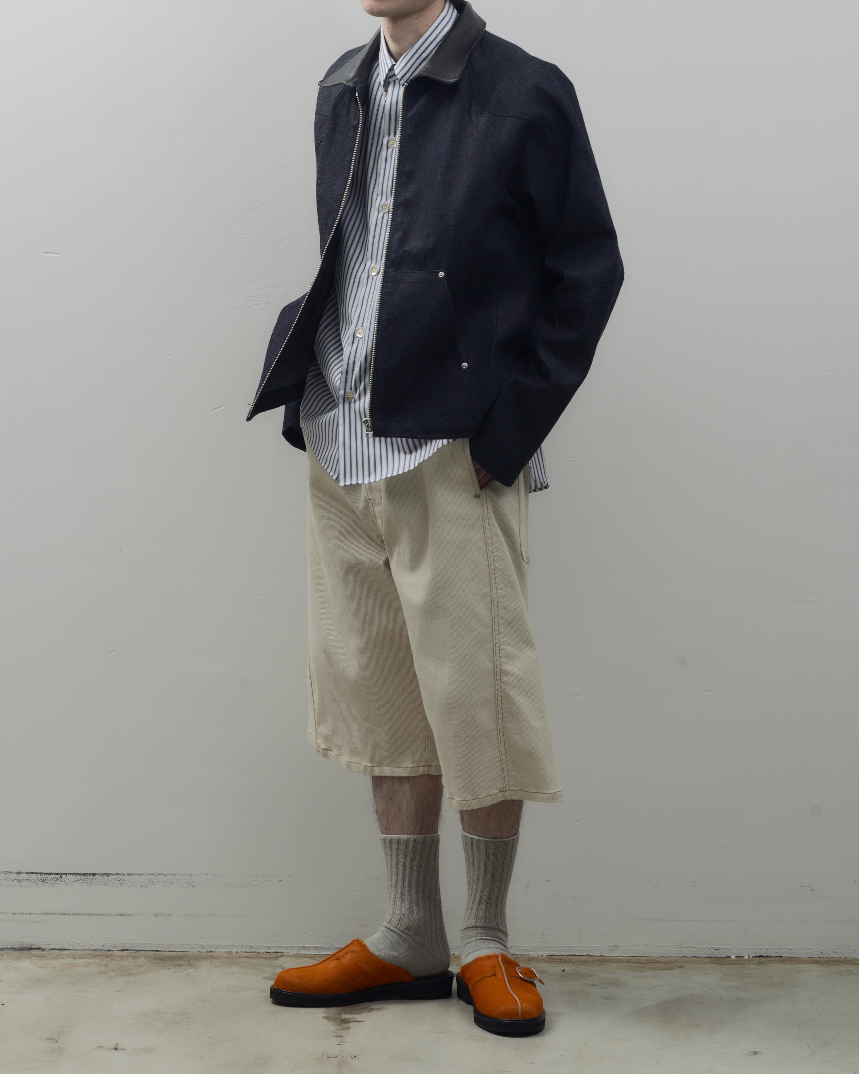 JIEDA 3D 3/4 FADE PIQUE PANTS – KIKUNOBU