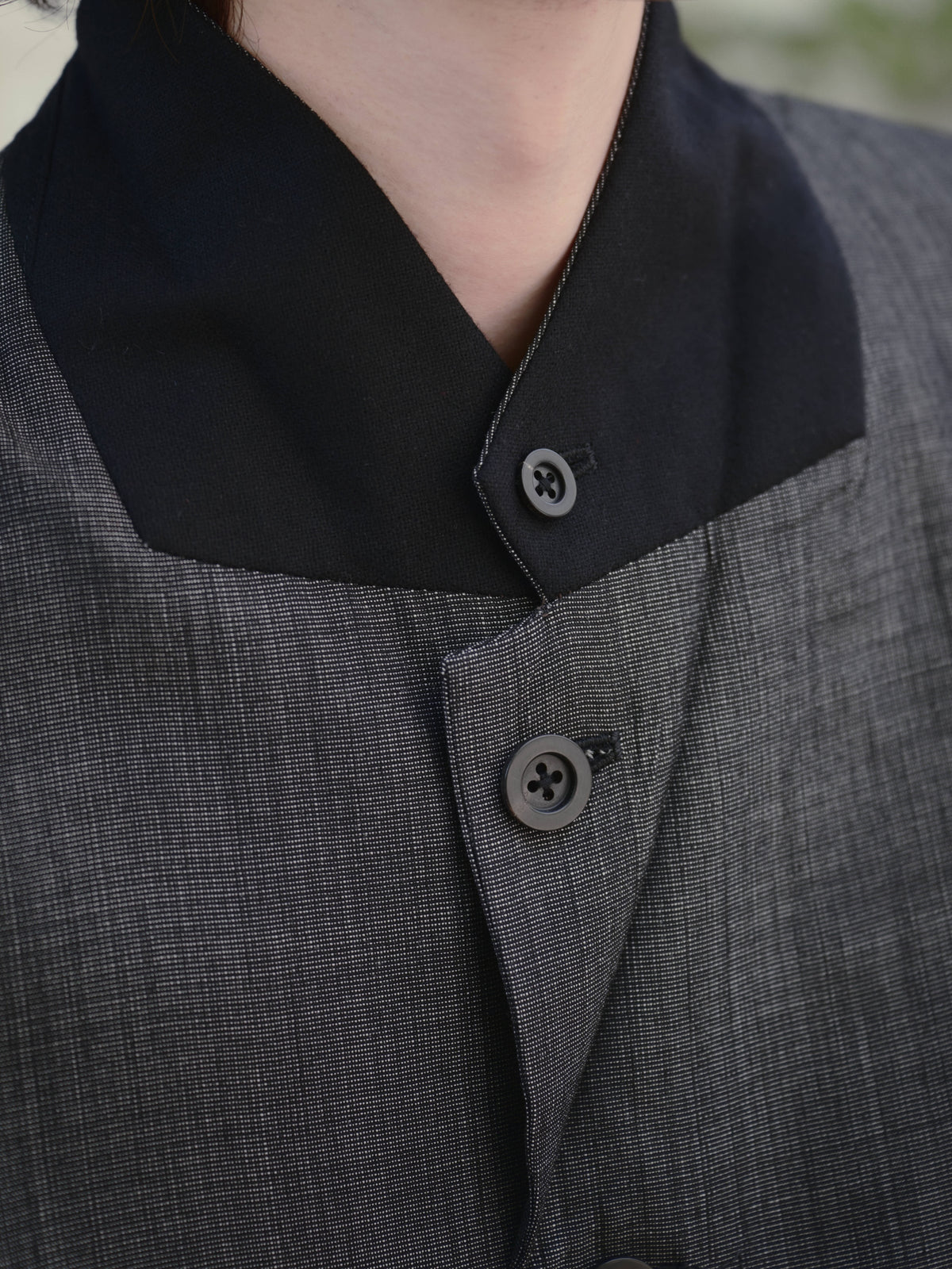 ANCELLM　LAYERED TAILORED JACKET