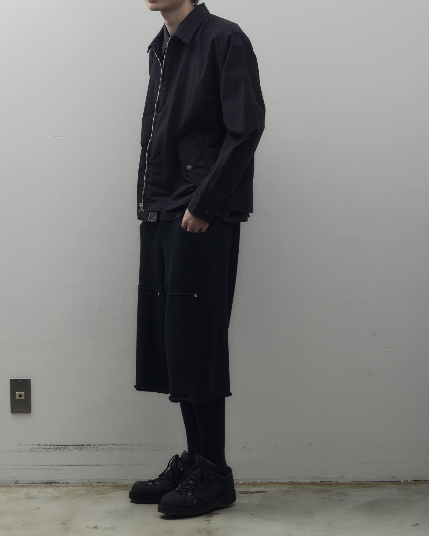 JIEDA　3/4 DOUBLE KNEE SWEAT PANTS