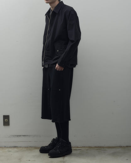 JIEDA　3/4 DOUBLE KNEE SWEAT PANTS