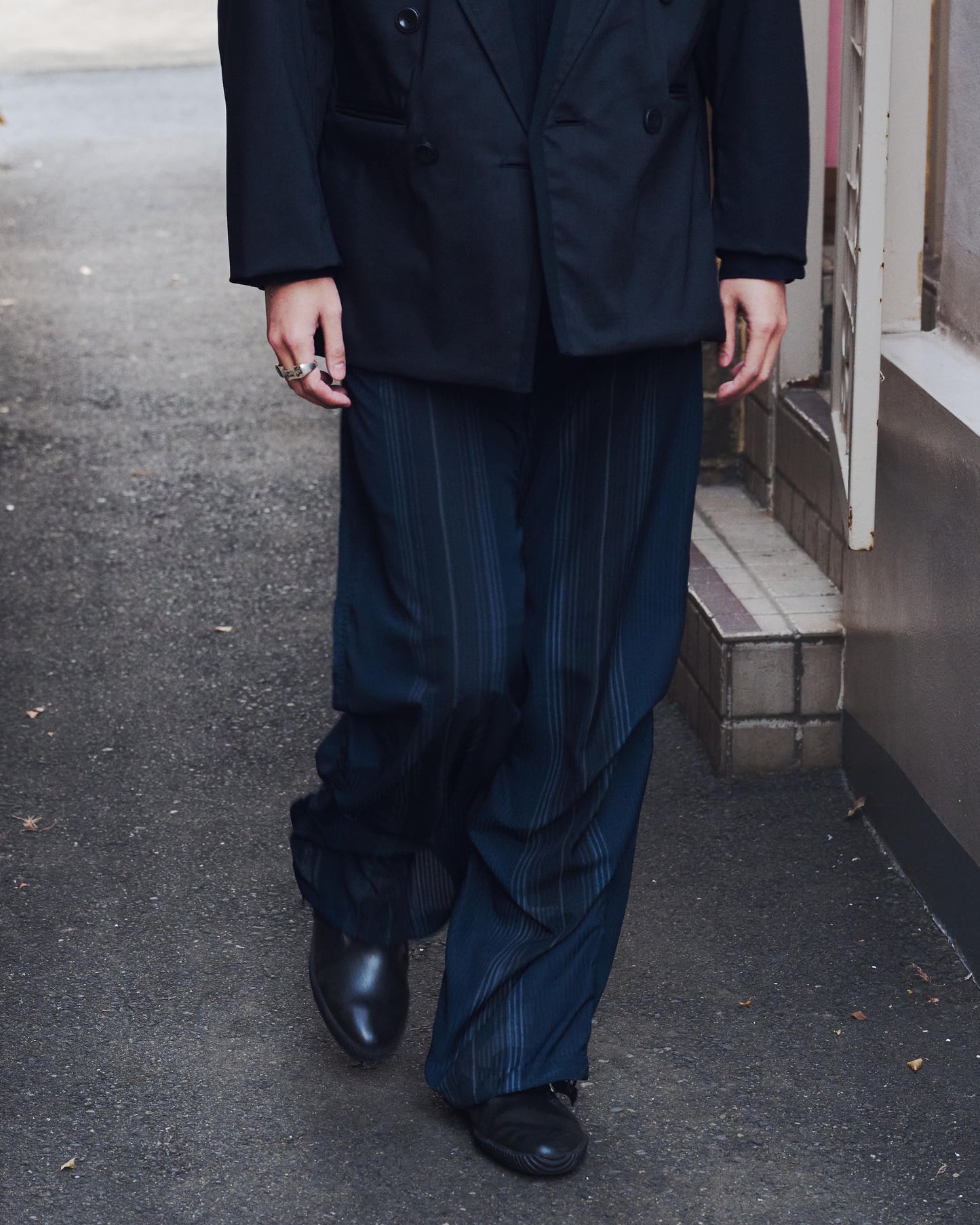 elephant TRIBAL fabrics　NO A/C SNOW CAMO PANTS