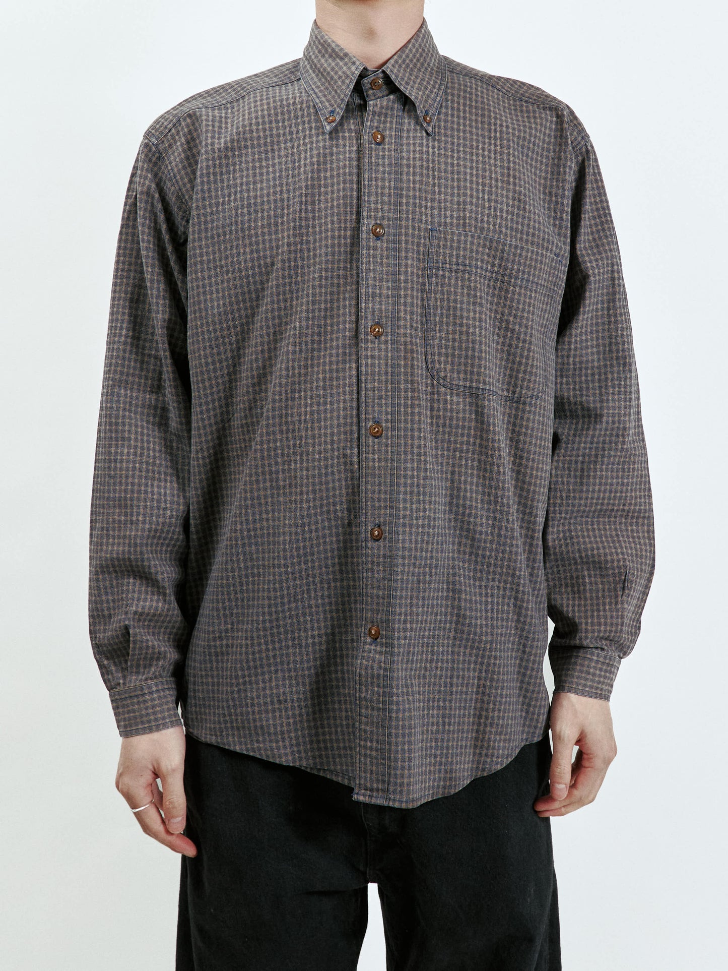 ARMANI JEANS　BUTTON-DOWN SHIRT