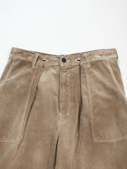 ANCELLM　AGING CORDUROY BAKER PANTS