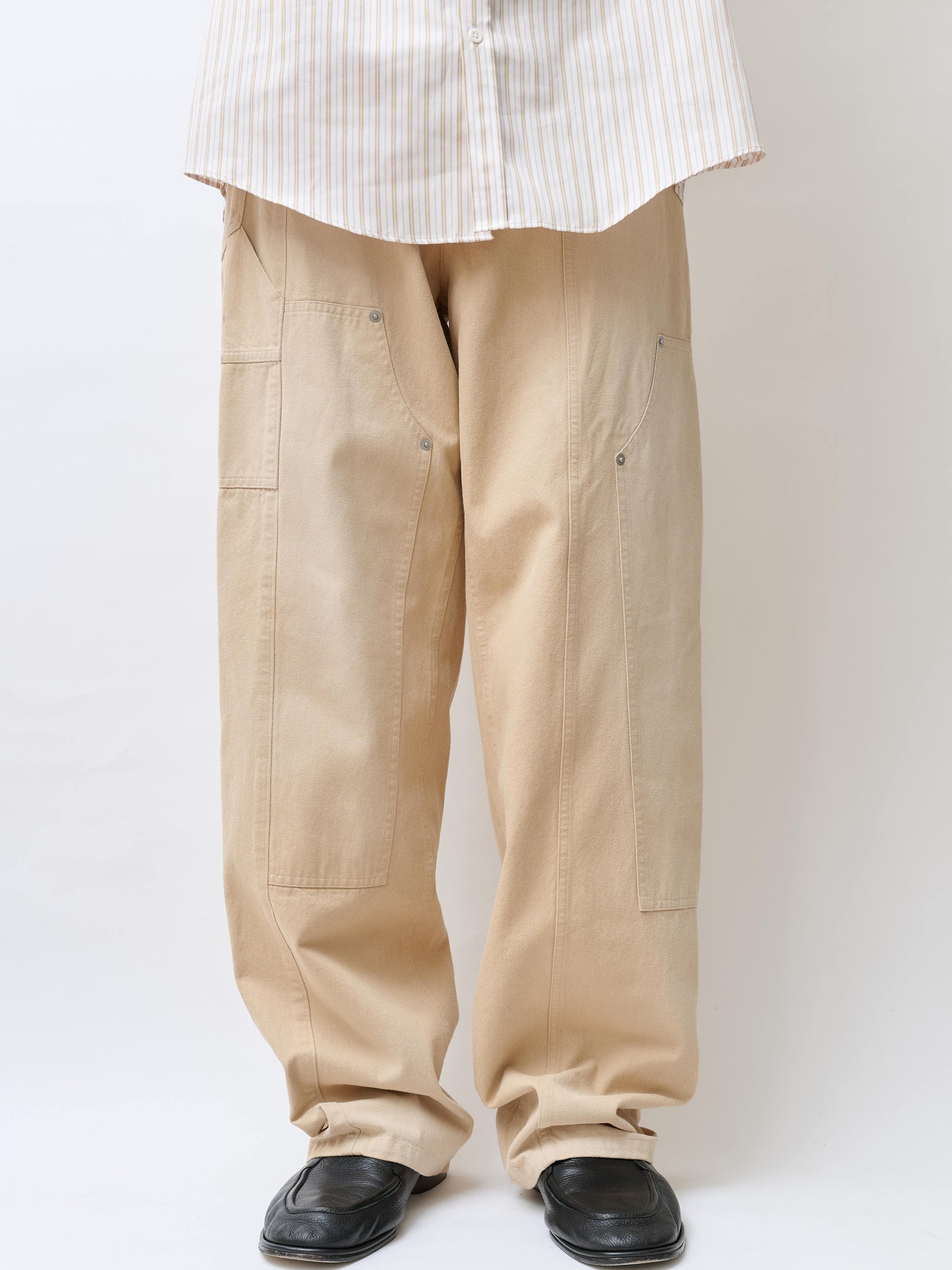 BASICKS　Dyed Double Knee Trousers