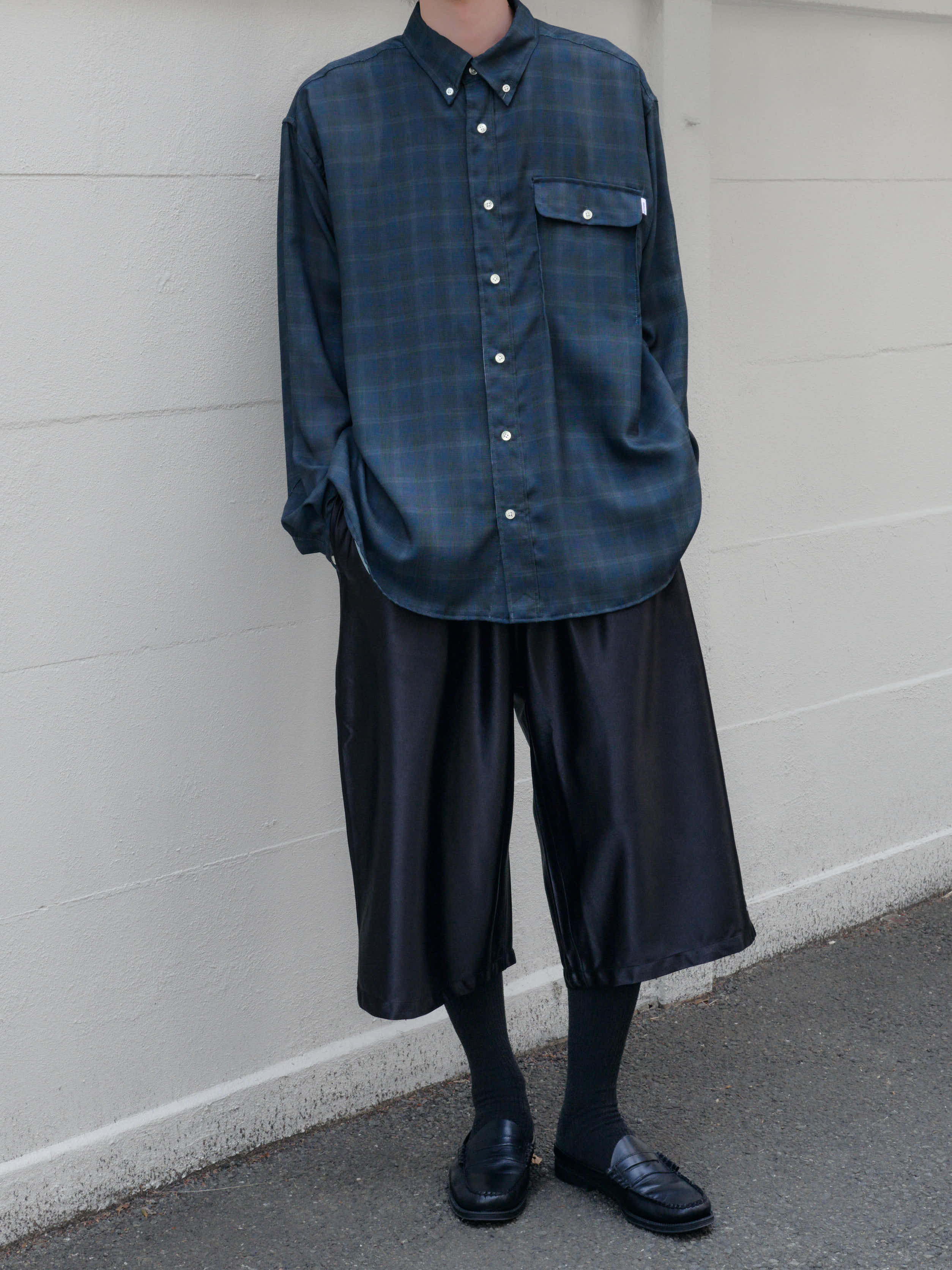 ElephantTribalFabrics  19ssMA-1ドッキングシャツ elephant TRIBAL fabrics ON THE WAY CHECK SHIRT – KIKUNOBU