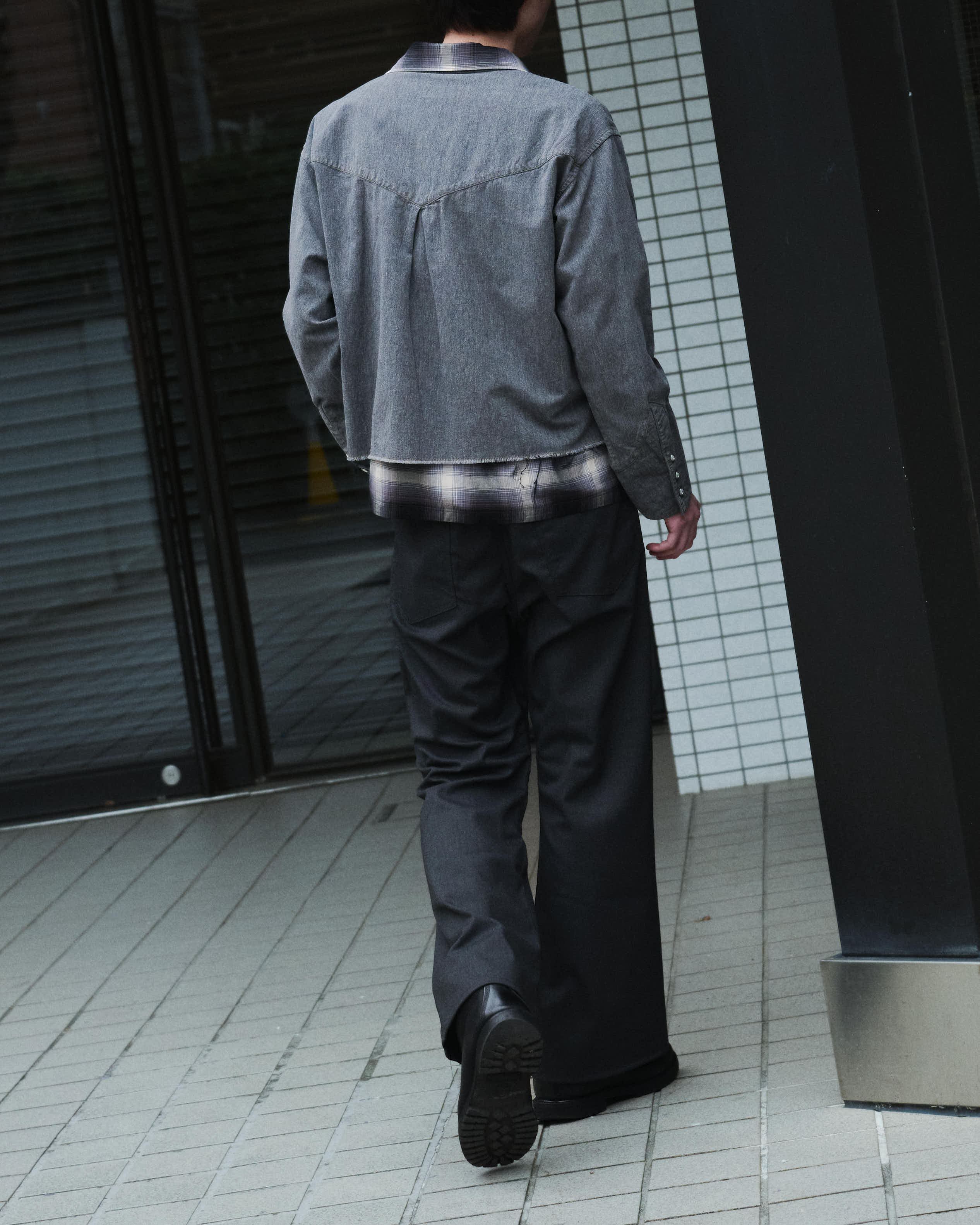 JIEDA FLARE PANTS – KIKUNOBU