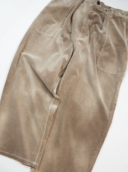 ANCELLM　AGING CORDUROY BAKER PANTS