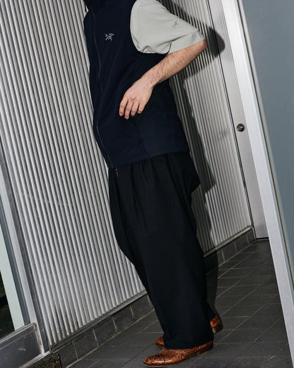 S.F.C　TWO TUCK S WOOL PANTS