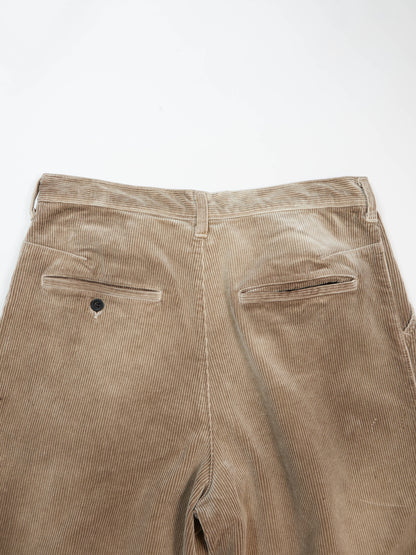 ANCELLM　AGING CORDUROY BAKER PANTS