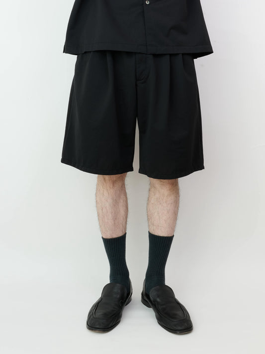 KANEMASA PHIL.　36G Nylon Tuck Easy Shorts