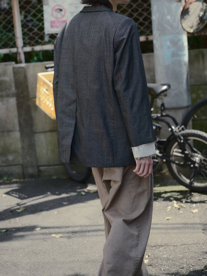 ANCELLM　LAYERED TAILORED JACKET