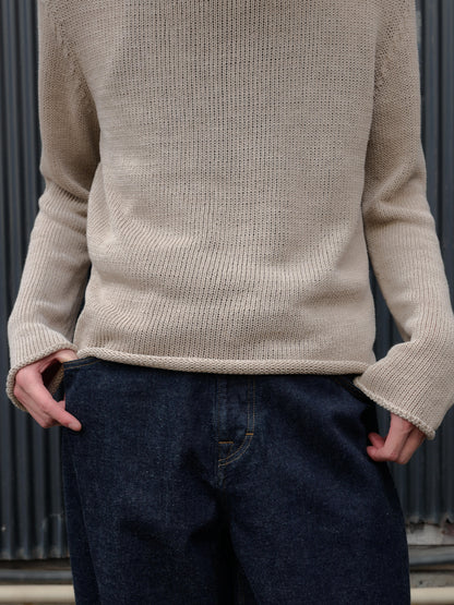 AMOMENTO　PAPER YARN PULLOVER