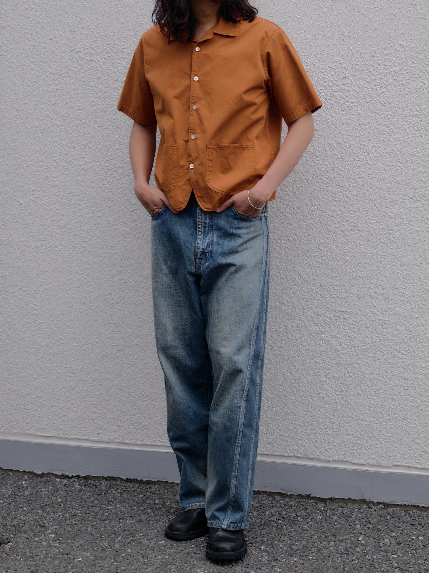 ROTOL　Triple Seams 6P Denim Wide Damage