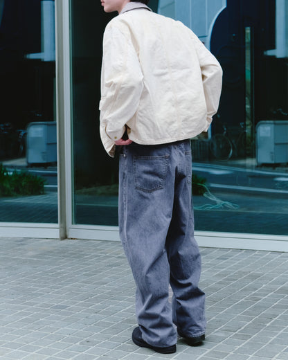 JIEDA　USED TWIST DENIM PANTS