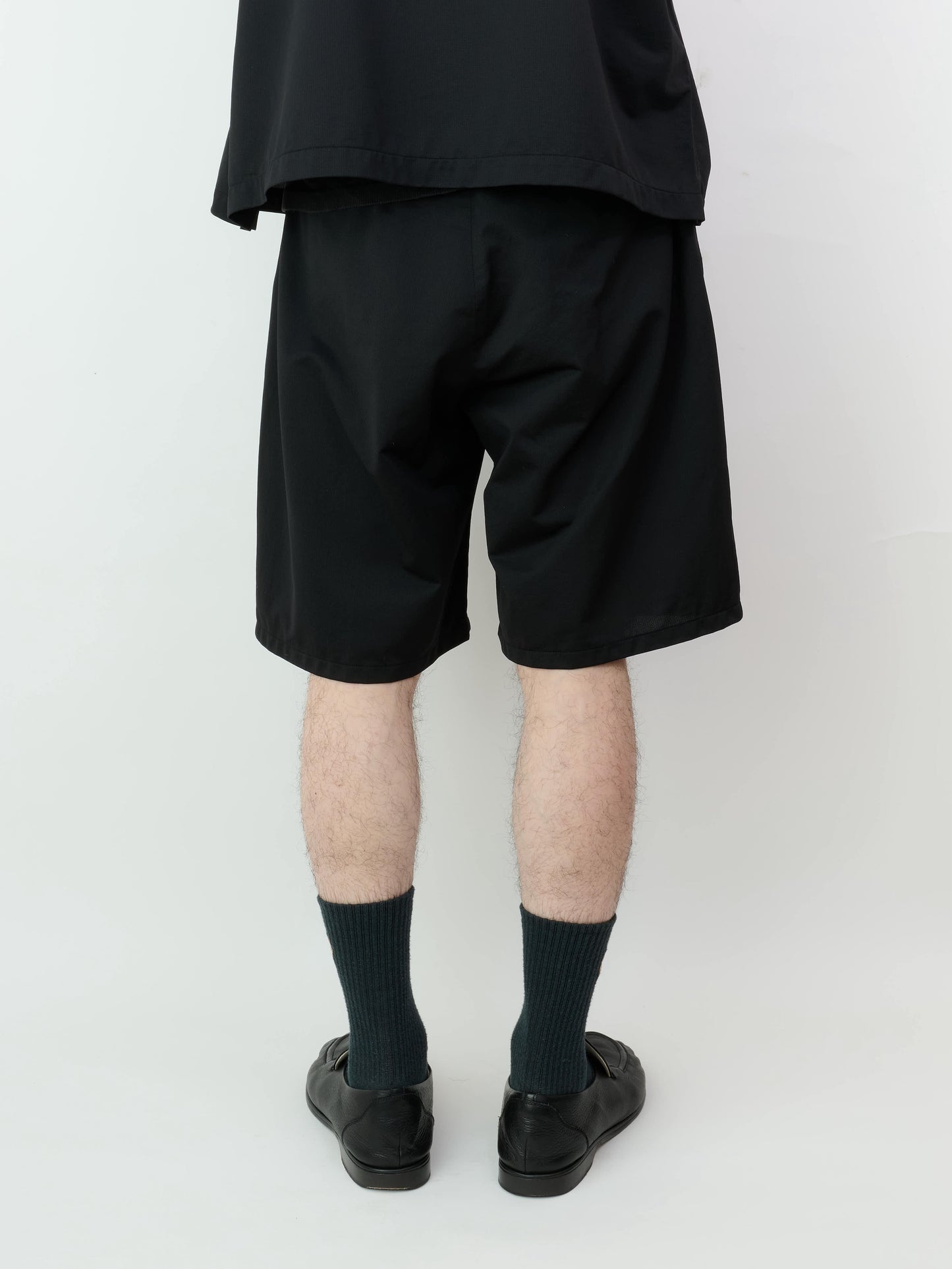 KANEMASA PHIL.　36G Nylon Tuck Easy Shorts